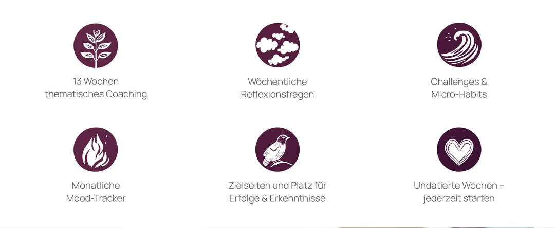 Sei in deinem Element - Coaching Tagebuch