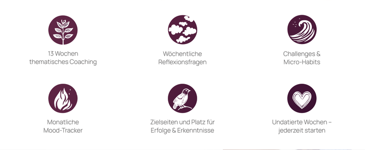 Sei in deinem Element - Coaching Tagebuch
